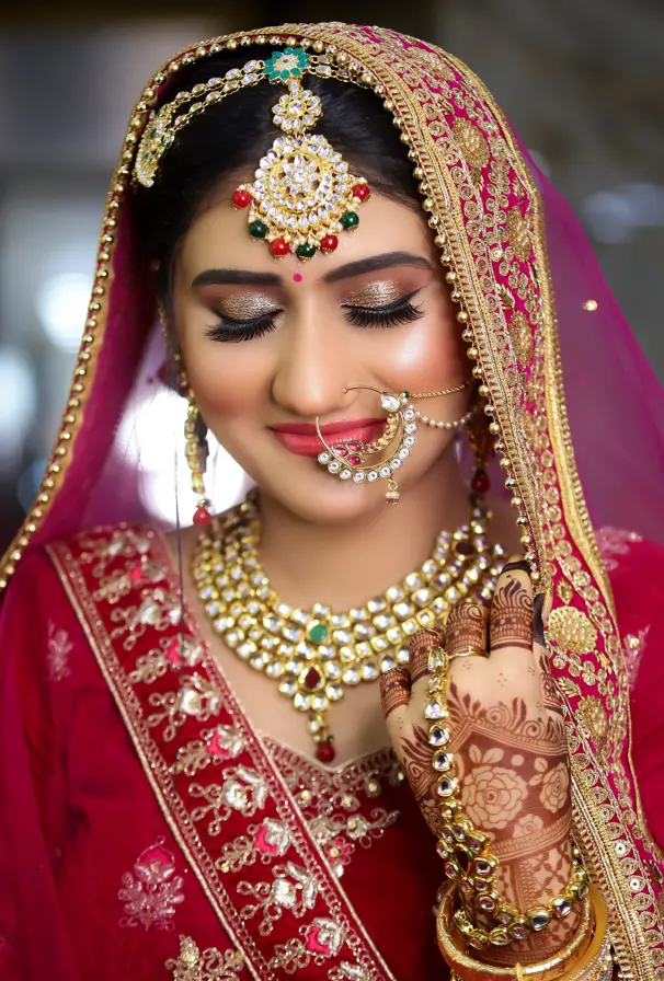 Beauty services area at Rush Salon in Surat