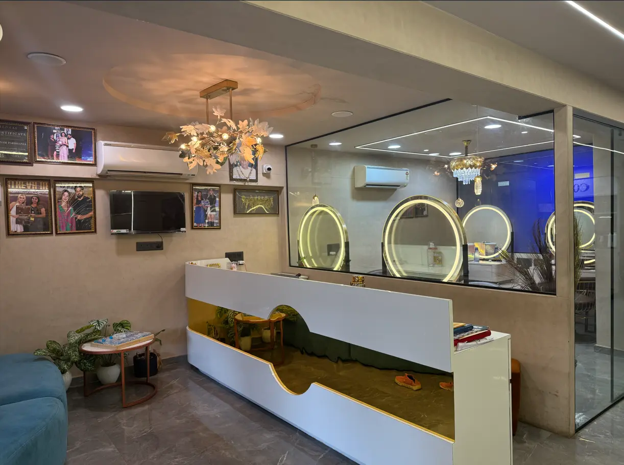 Rush Salon at Parle Point in Surat